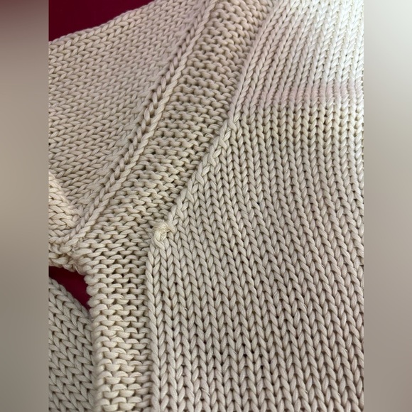 Small Dirocco - Neutral Cream Color Sweater - Size Small - 100% Baumwolle - Picture 5 of 6